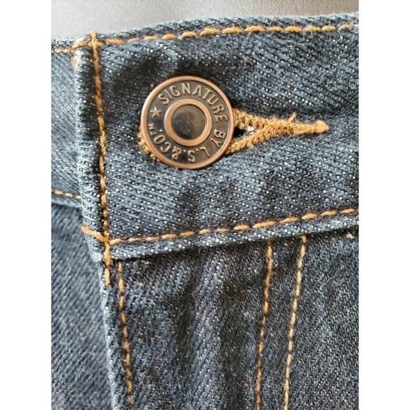 Levi's Signature Men's Blue Denim 100% Cotton Relaxed Fit Jeans Size 34/30 - Picture 4 of 11